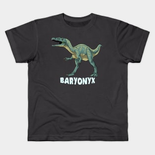 Baryonyx Dinosaur Design Kids T-Shirt